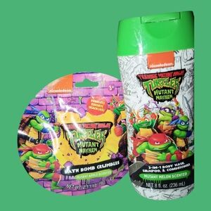 Nickelodeon Ninja Turtles Bath Bundle